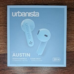 Austin Blue Earbud Headphones